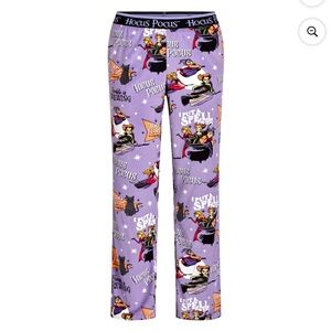 Disney Women's Hocus Pocus Velour Sleep Pants size XL